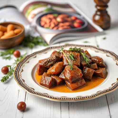 Kebda Eskandarani - Liver Dish Recipe